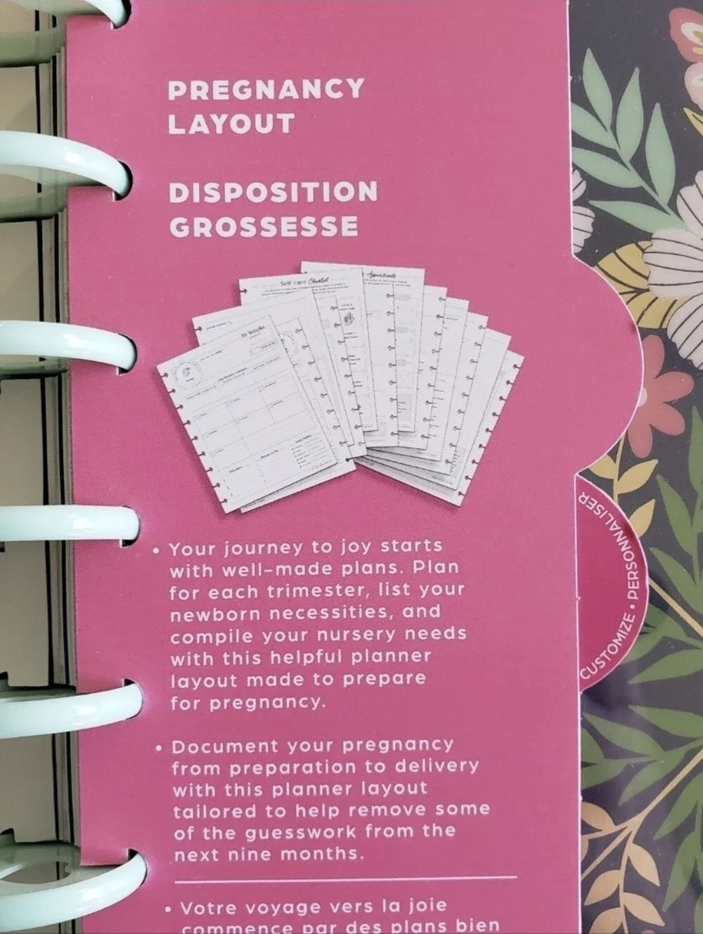 Undated Pregnancy & First Year Happy Planners Bundle New Layout Books Chunky NEW